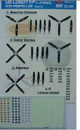 US LOGOTYPE & STENCIL FOR PROPELLER 2 Saldi