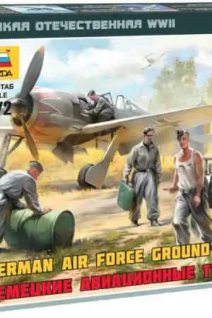 ZVEZDA 6188 GERMAN AIRFORCE GROUND CREW Sconto