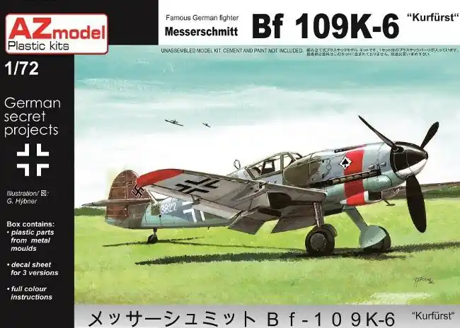 Occasione AZ MODEL AZ7600 Messerschmitt Me-109K-6