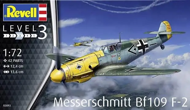 REVELL 03893Messerschmitt Me-109F-2 Spedizione Espresso