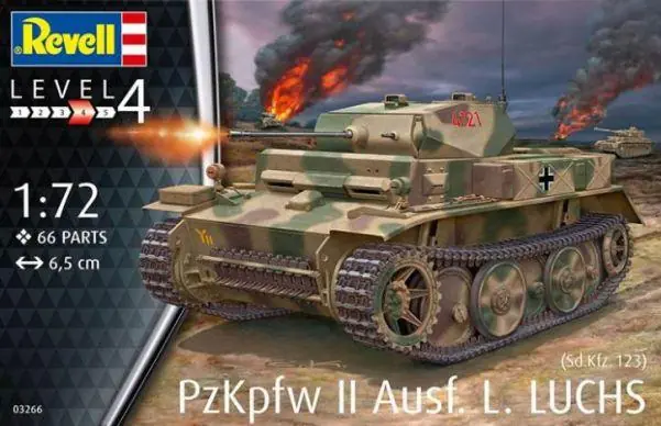 REVELL 03266 PzKpfw II Ausf.L LUCHS (Sd.Kfz.123) Offerta Speciale