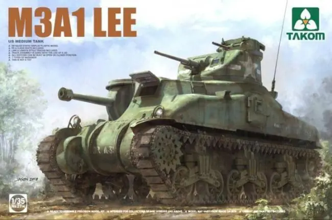 Promo Stagionale TAKOM 2114 M3A1 LEE US Medium Tank