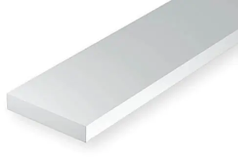 EVERGREEN 117 OPAQUE WHITE POLYSTYRENE STRIP Offerta