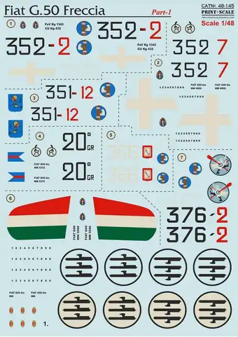 Fiat G.50 Freccia Part-1 Affare