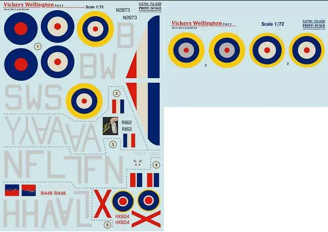 Vickers Wellington Part-1 Subito Disponibile