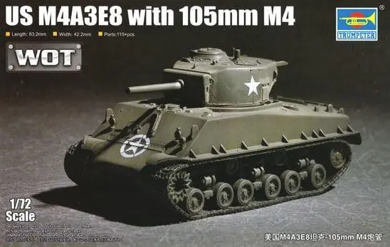 Direttamente Dal Produttore M4A3E8 with 105mm M4