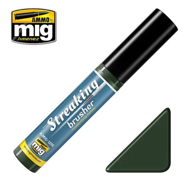 Ultime Pezzi STREAKINGBRUSHER GREEN-GREY GRIME