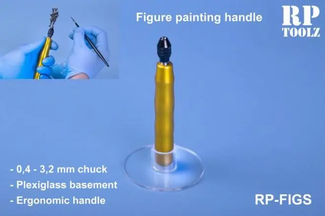 Figure paiting handle with acrylic basement Acquista Ora