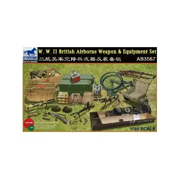 BRITISH AIRBORNE WEAPON & EQUIPMENT SET Compra Oggi Stesso