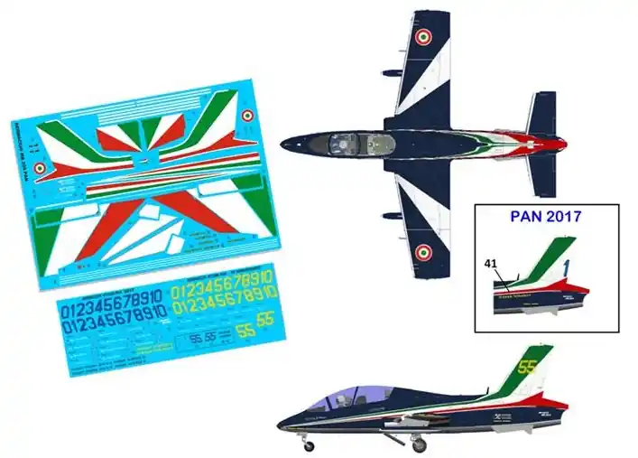 Sconto Aermacchi AT-339 A/PAN 55°Anniversario + PAN 2017