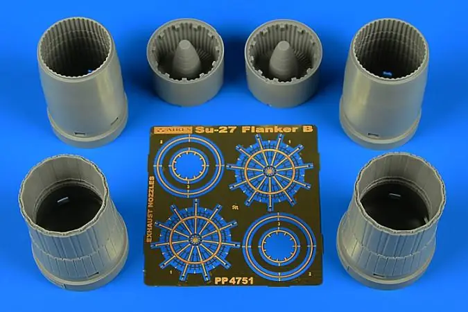 Su-27 Flanker B exhaust nozzles Compra Adesso