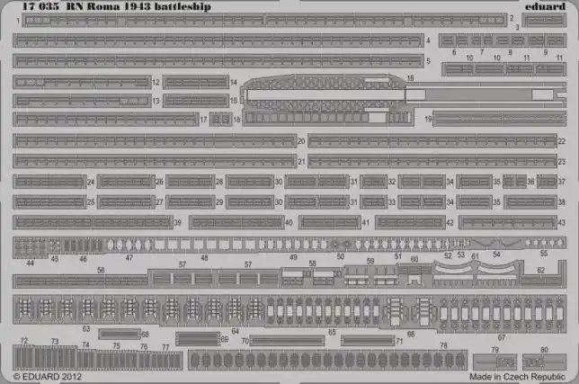 RN Roma 1943 battleship Quantità Limitata