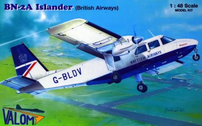 BN-2A Islander (British Airways) Spedito Oggi
