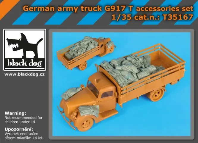 German army truck G917T (SCATOLA MEDIA) Economico