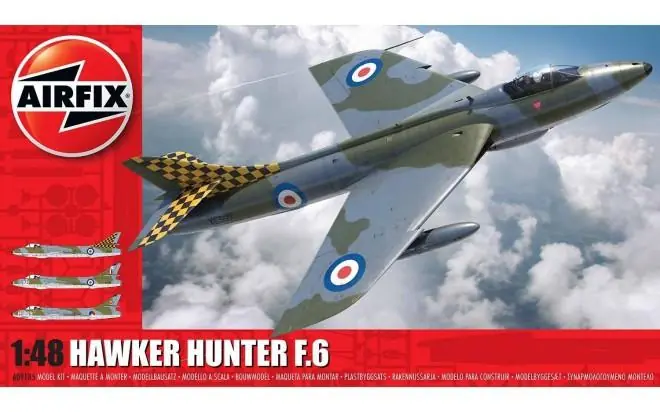 A Buon Prezzo AIRFIX A09185 Hawker Hunter F.6