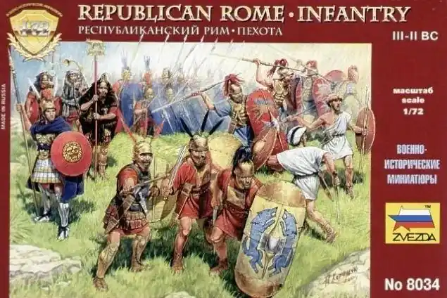 ZVEZDA 8034 Republican Rome. Infatry III-I B.C. Miglior Prezzo