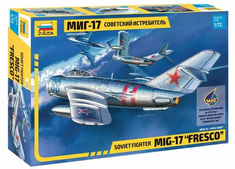 ZVEZDA 7318 MIG-17 Consegna Rapida