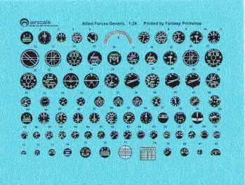 Spedito Oggi RAF Cockpit Decals