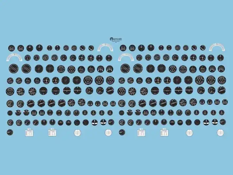 RAF Cockpit Decals Offerta Lampo