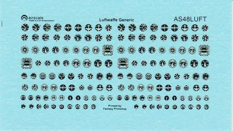 Compra Oggi Stesso WW2 Luftwaffe Instrument Dial Decals
