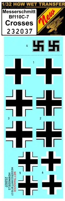 Promo Stagionale Messerchmitt Me-110 C-7 CROSSES