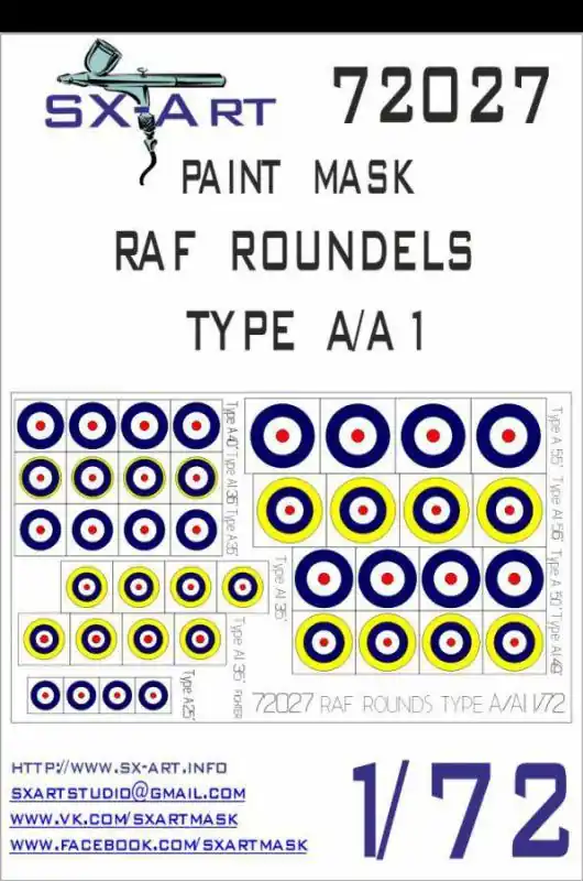 Nuova Collezione RAF Roundels Type A/A1