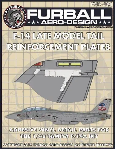 Spedito Oggi F-14 Tail Reinforcement Plates