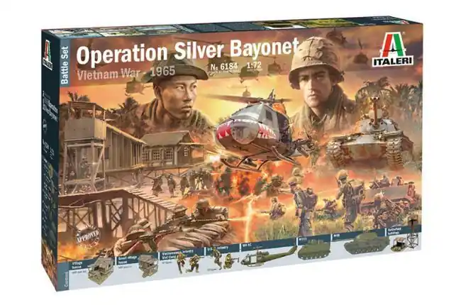 Spedito Oggi Operation Silver Bayonet - Vietnam War 1965 - BATTLE SET