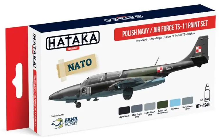 Occasione Polish Navy / Air Force TS-11 paint set
