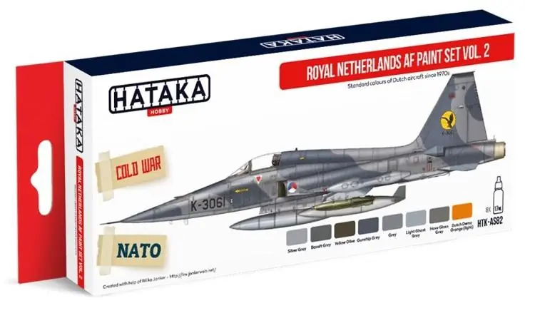 Royal Netherlands AF paint set vol. 2 Vendita Finale